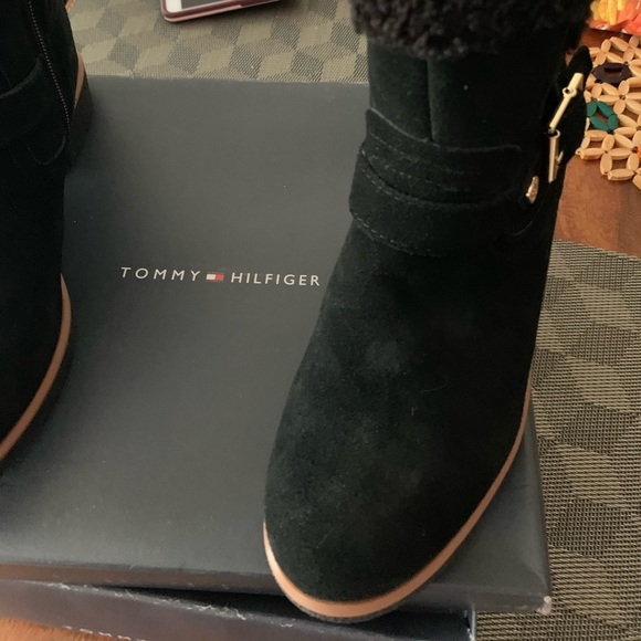 Tommy Hilfiger Ankle Boots Suede - Picture 2 of 2